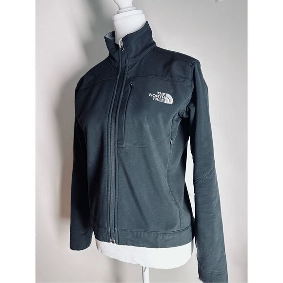 The North Face women’s Apex Soft Shell Black Jacket Size XS - Picture 3 of 8